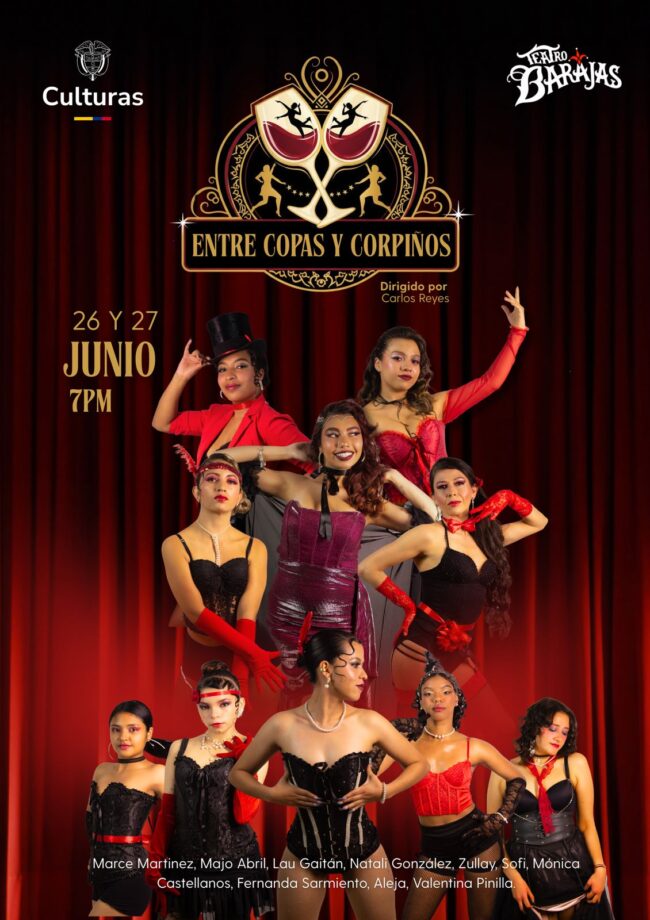 Entre copas y corpiños