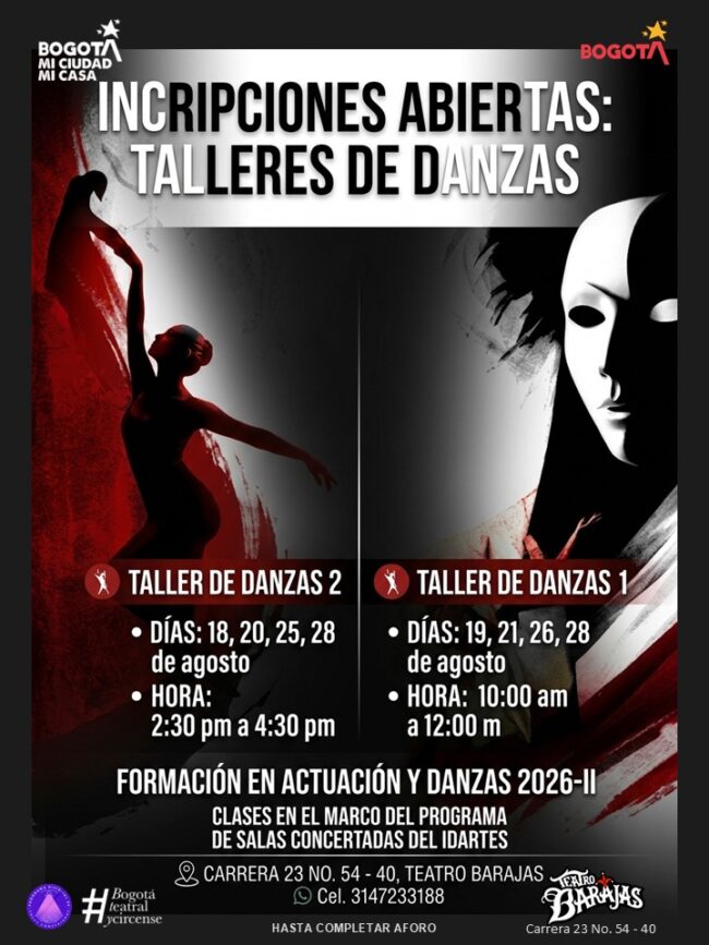 Taller de danzas 1 y 2